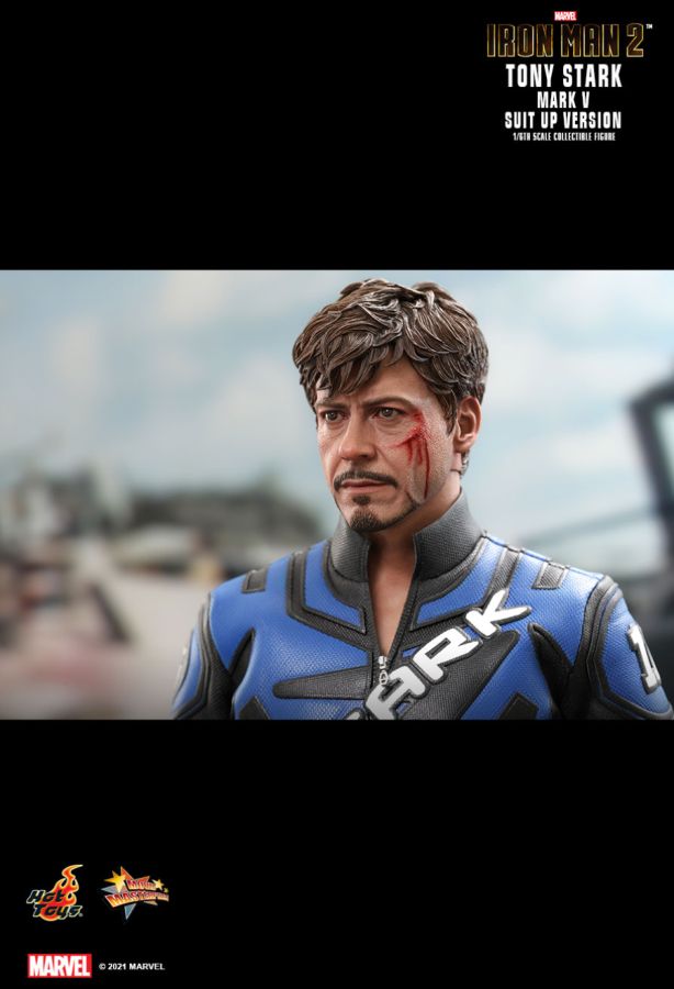 Iron Man 2 - Tony Stark Mark V Suit Up 1:6 Scale 12" Action Figure