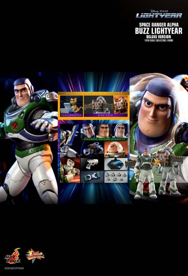Lightyear (2022) - Alpha Buzz Lightyear Deluxe 1:6 Scale Action Figure
