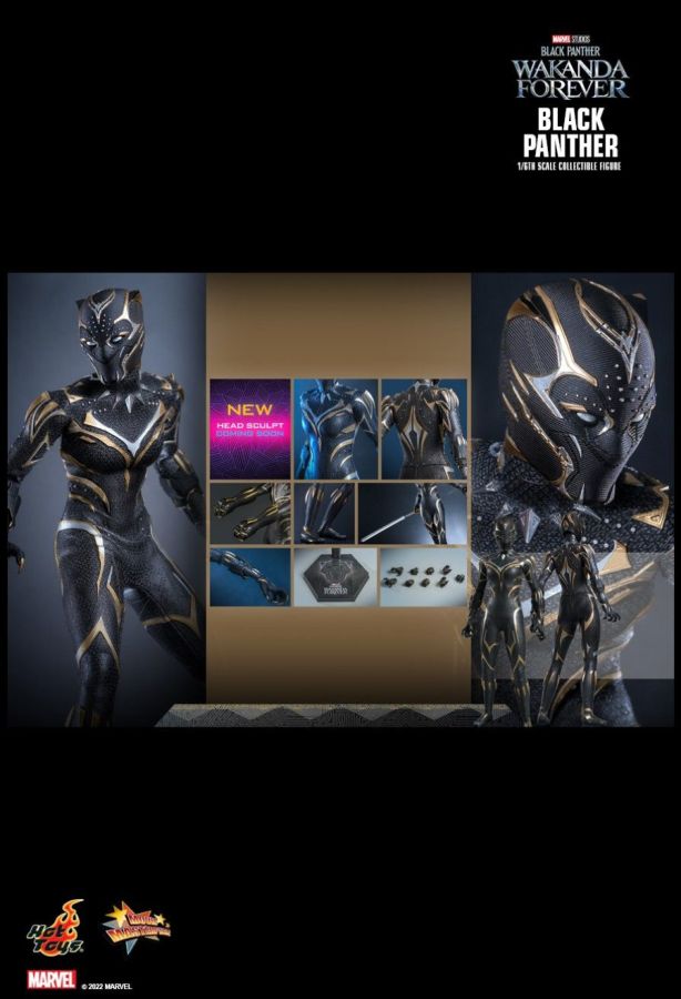 Black Panther 2: Wakanda Forever - Black Panther 1:6 Scale Figure