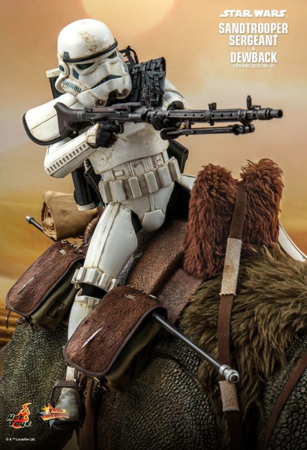 Star Wars - Sandtrooper Sergeant & Dewback 1:6 Scale Collectable Set
