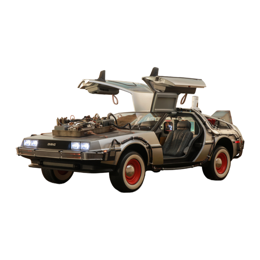 Back to the Future 3 - Delorean Time Machine 1:6 Scale Collectable Vehicle