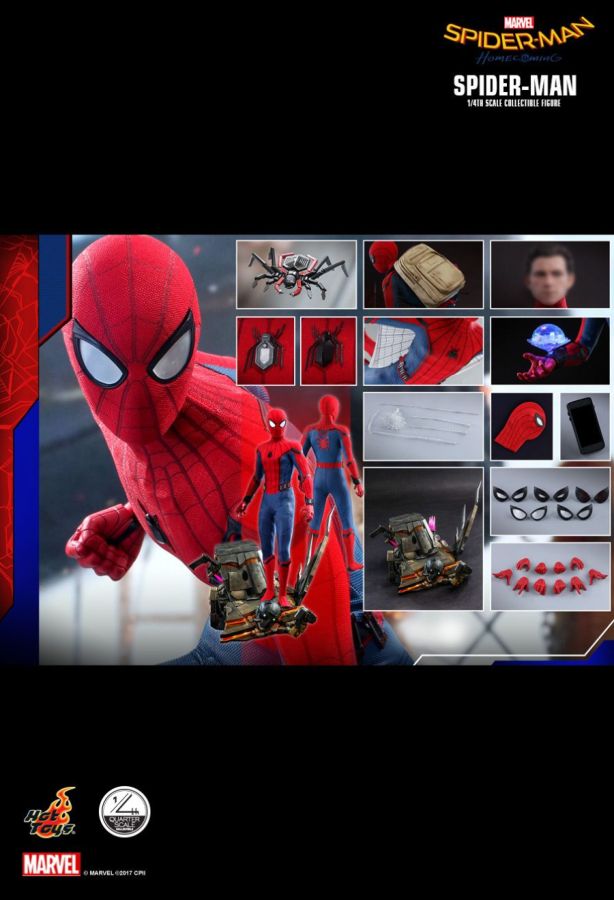 Spider-Man: Homecoming - Spider-Man 1:4 Scale Action Figure