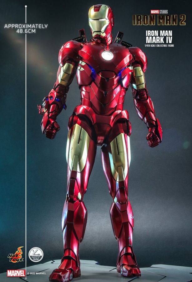 Iron Man 2 - Mark IV 1:4 Scale Action Figure