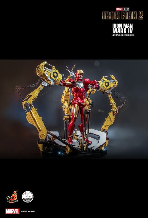 Iron Man 2 - Mark IV 1:4 Scale Action Figure