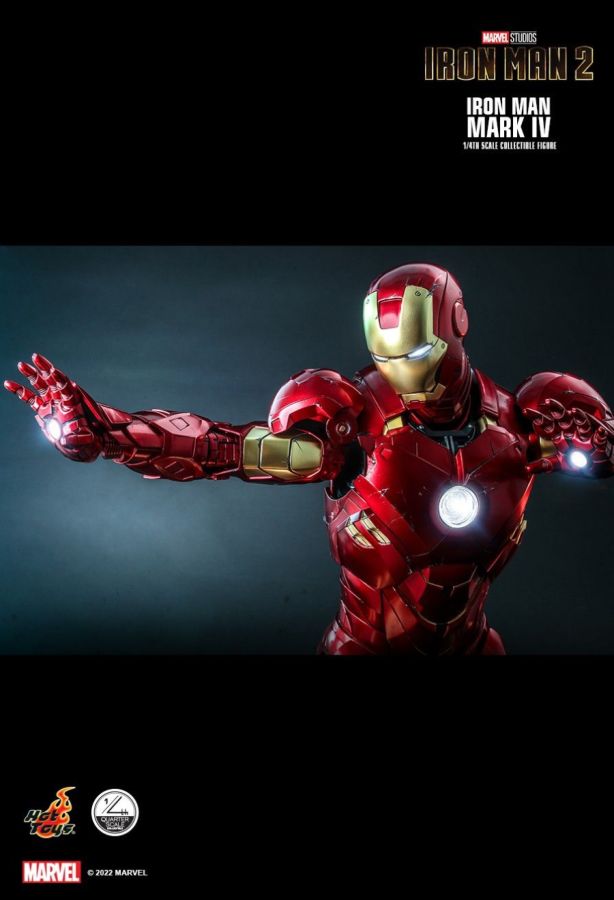 Iron Man 2 - Mark IV 1:4 Scale Action Figure
