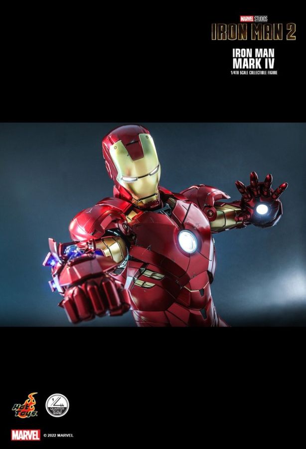 Iron Man 2 - Mark IV 1:4 Scale Action Figure