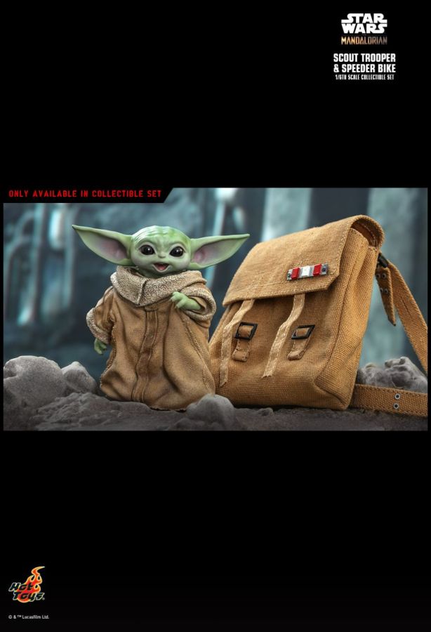 Star Wars: The Mandalorian - Scout Trooper & Speeder Bike 1:6 Scale Action Figure Set