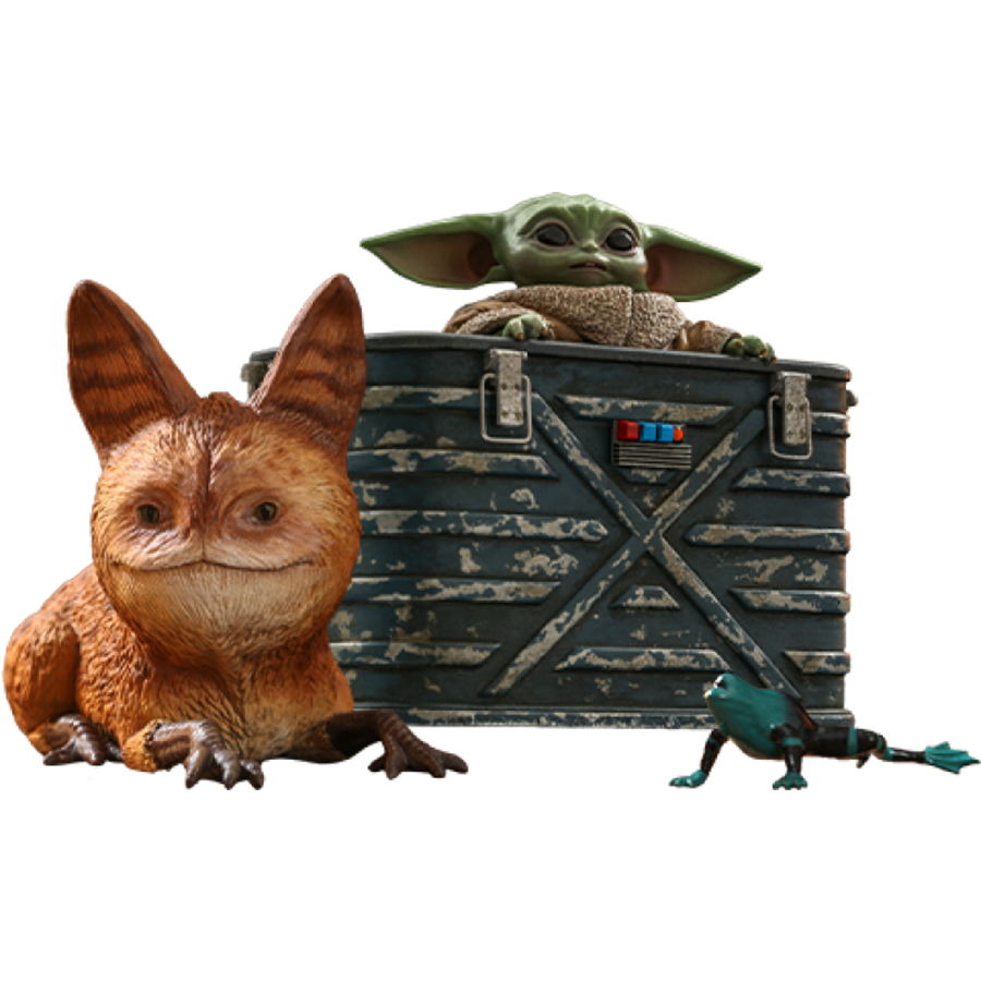Star Wars: The Mandalorian - Grogu 1:6 Scale Action Figure Set