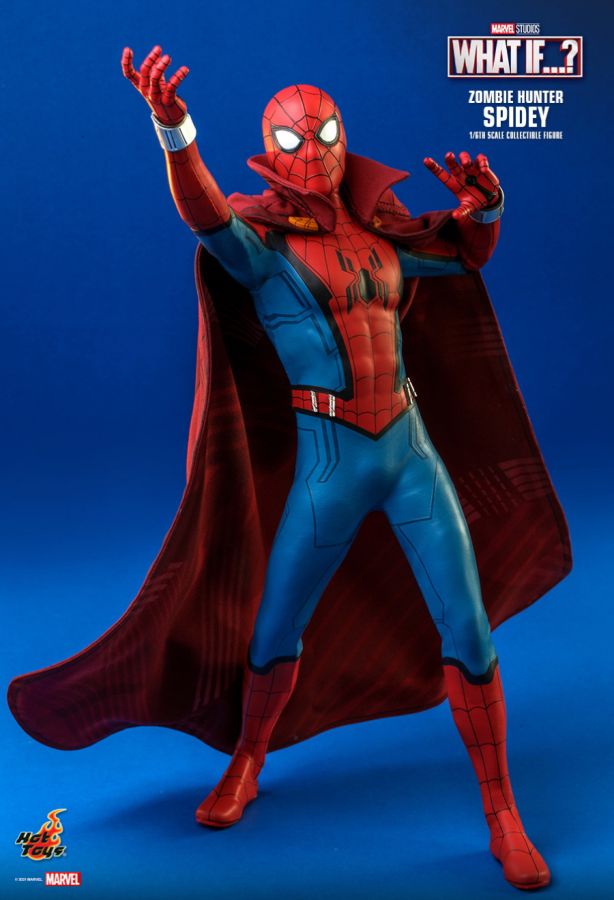 What If - Zombie Hunter Spider-Man 1:6 Scale 12" Action Figure