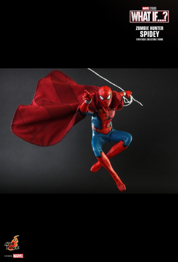 What If - Zombie Hunter Spider-Man 1:6 Scale 12" Action Figure