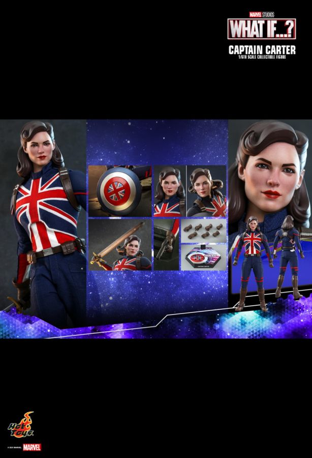 What If - Captain Carter 1:6 Scale 12" Action Figure