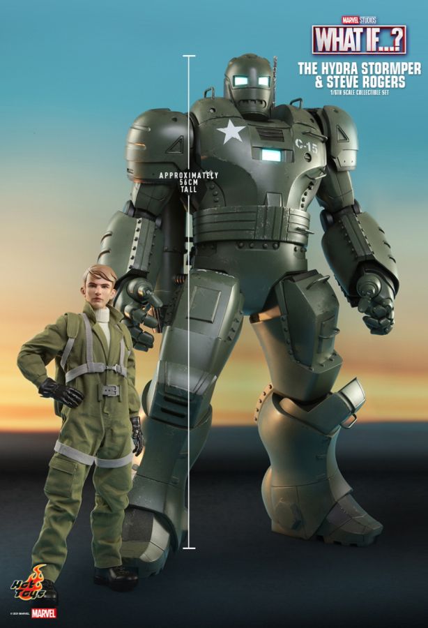 What If - Steve Rogers & Hydra Stomper 1:6 Scale Action Figure