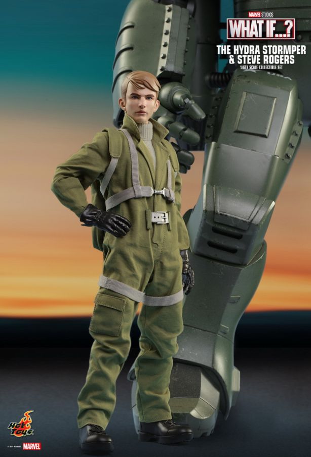 What If - Steve Rogers & Hydra Stomper 1:6 Scale Action Figure
