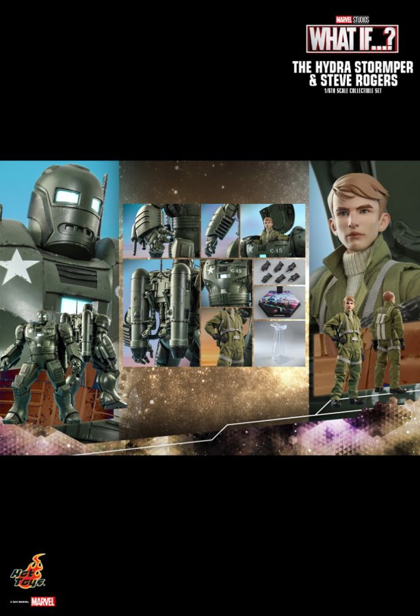 What If - Steve Rogers & Hydra Stomper 1:6 Scale Action Figure