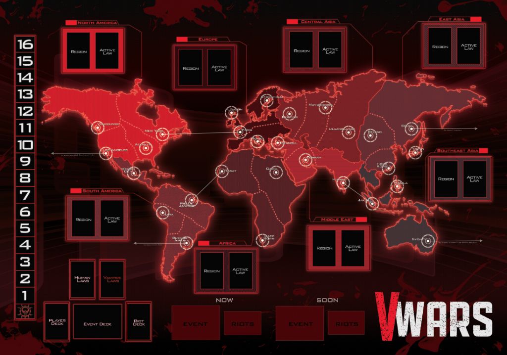 V Wars - Board Game - Ozzie Collectables