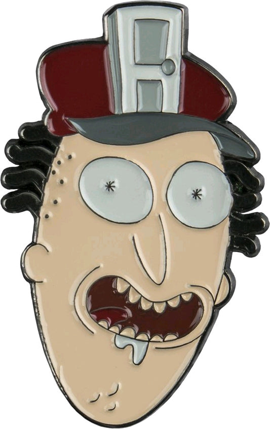 Rick and Morty - Fake Doors Salesman Enamel Pin - Ozzie Collectables