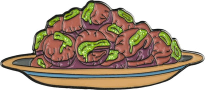 Rick and Morty - Eyeball Holes Enamel Pin - Ozzie Collectables