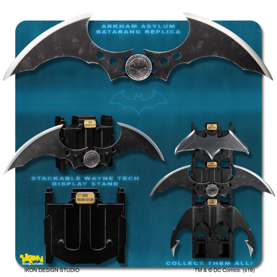 Batman Begins - Batarang Metal Replica