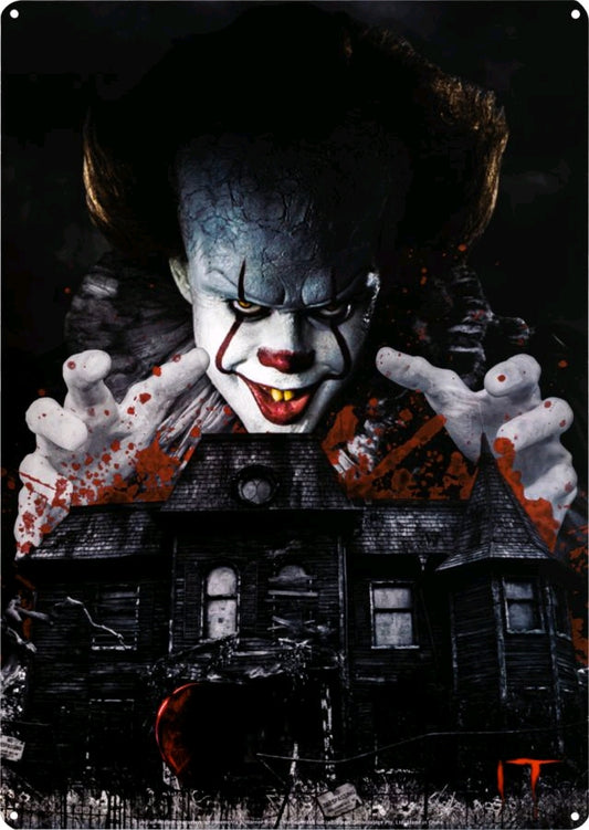 It (2017) - Pennywise Tin Sign - Ozzie Collectables