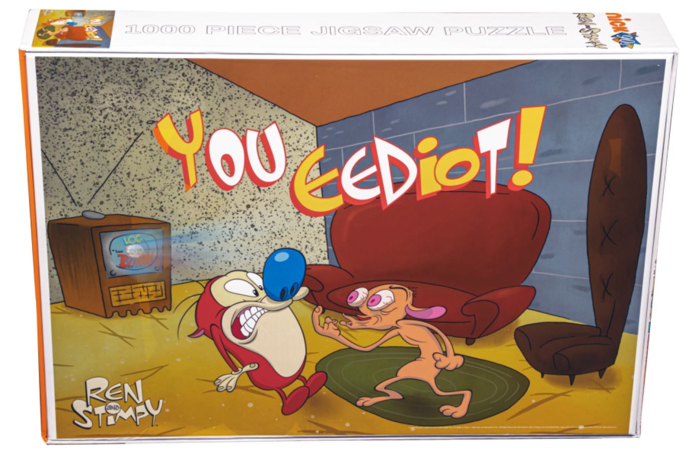 Ren and Stimpy - You Eediot 1000 piece Jigsaw Puzzle