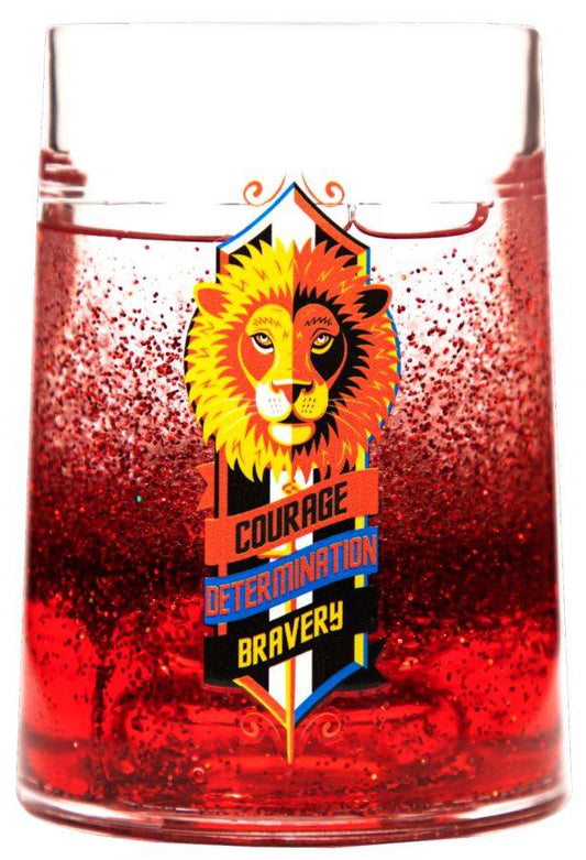 Harry Potter - Gryffindor House Liquid Glitter Tumbler