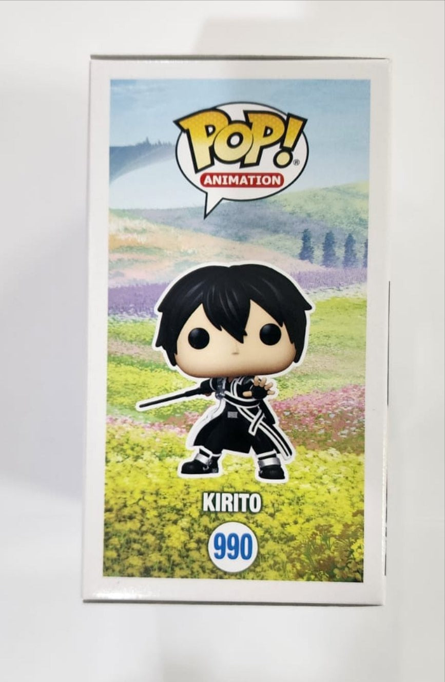 Sword Art Online -  Kirito Signed Pop! Vinyl #990