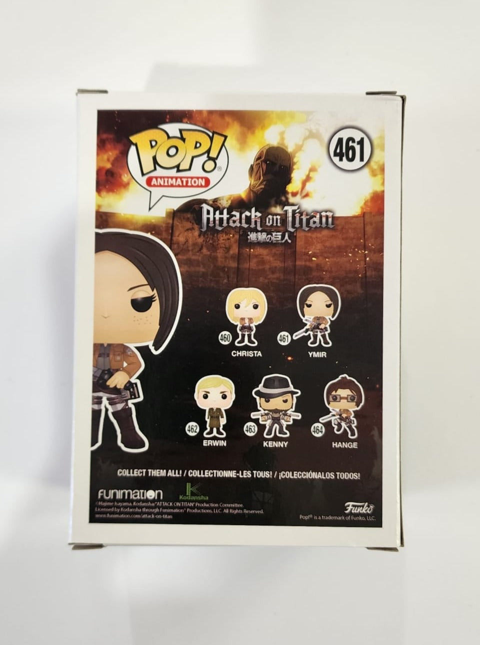 Attack on Titan - Ymir #461 Signed Pop! Vinyl