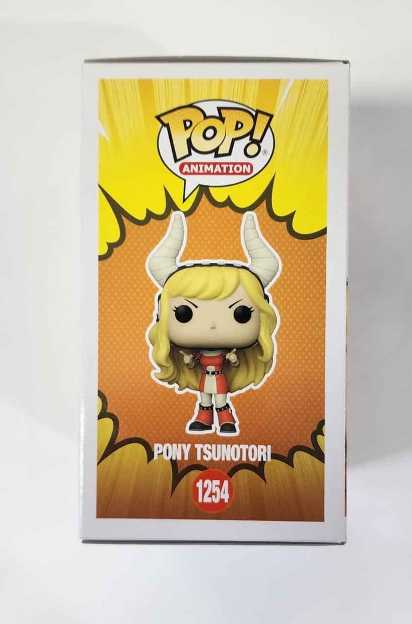 My Hero Academia - Pony Tsunotori #1254 Hot Topic Exclusive Stickered Signed Pop! Vinyl