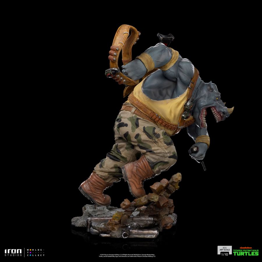Teenage Mutant Ninja Turtles - Rocksteady 1:10 Scale Statue