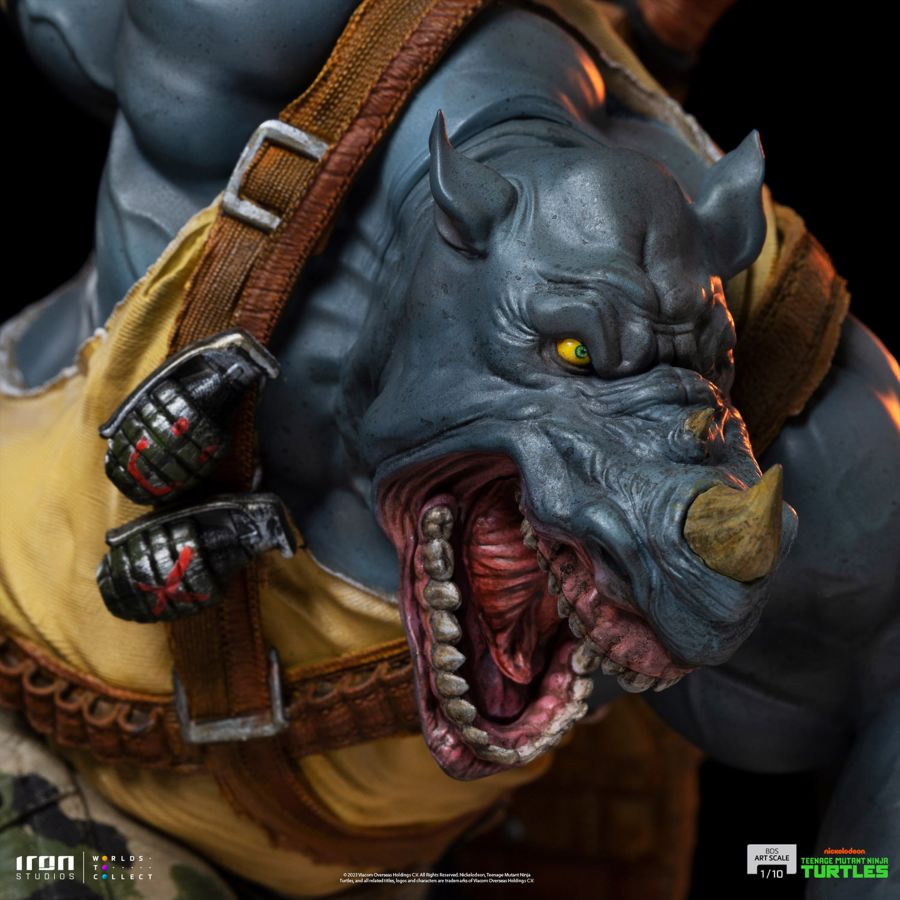 Teenage Mutant Ninja Turtles - Rocksteady 1:10 Scale Statue