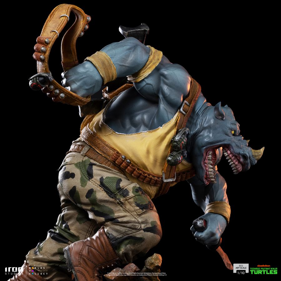 Teenage Mutant Ninja Turtles - Rocksteady 1:10 Scale Statue