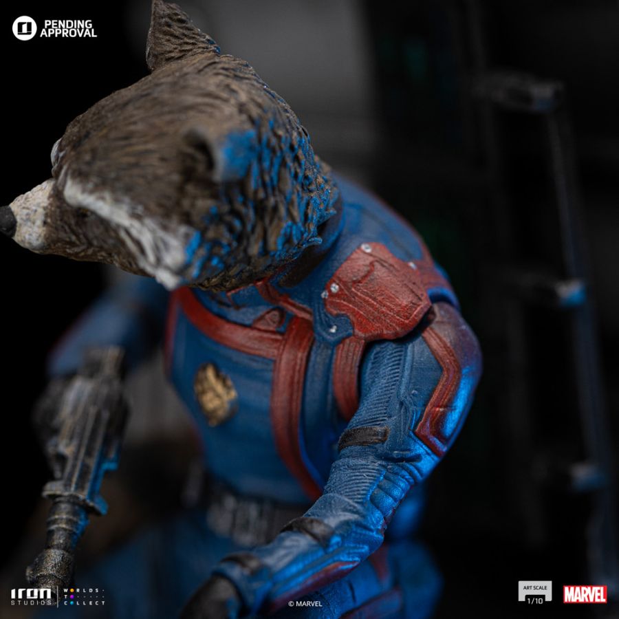 Guardians of the Galaxy: Vol. 3 - Rocket Raccoon 1:10 Statue