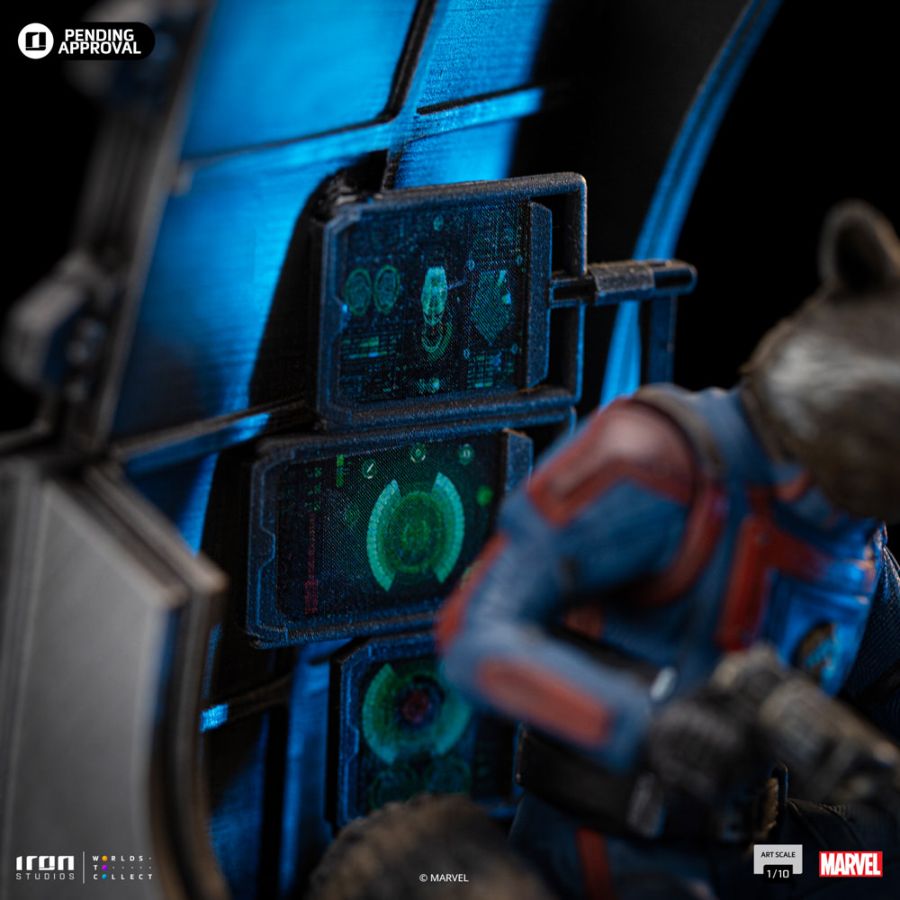 Guardians of the Galaxy: Vol. 3 - Rocket Raccoon 1:10 Statue