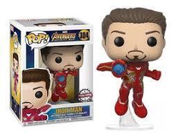 Avengers Infinity War - Iron Man Unmasked Pop! Vinyl #304