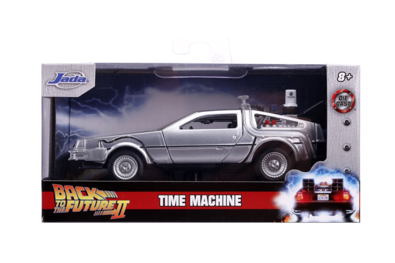 Back to the Future Part II - Delorean 1:32 Scale Hollywood Ride