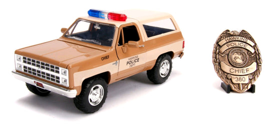 Stranger Things - 1980 Chevy K5 Blazer 1:24 Hollywood Ride - Ozzie Collectables
