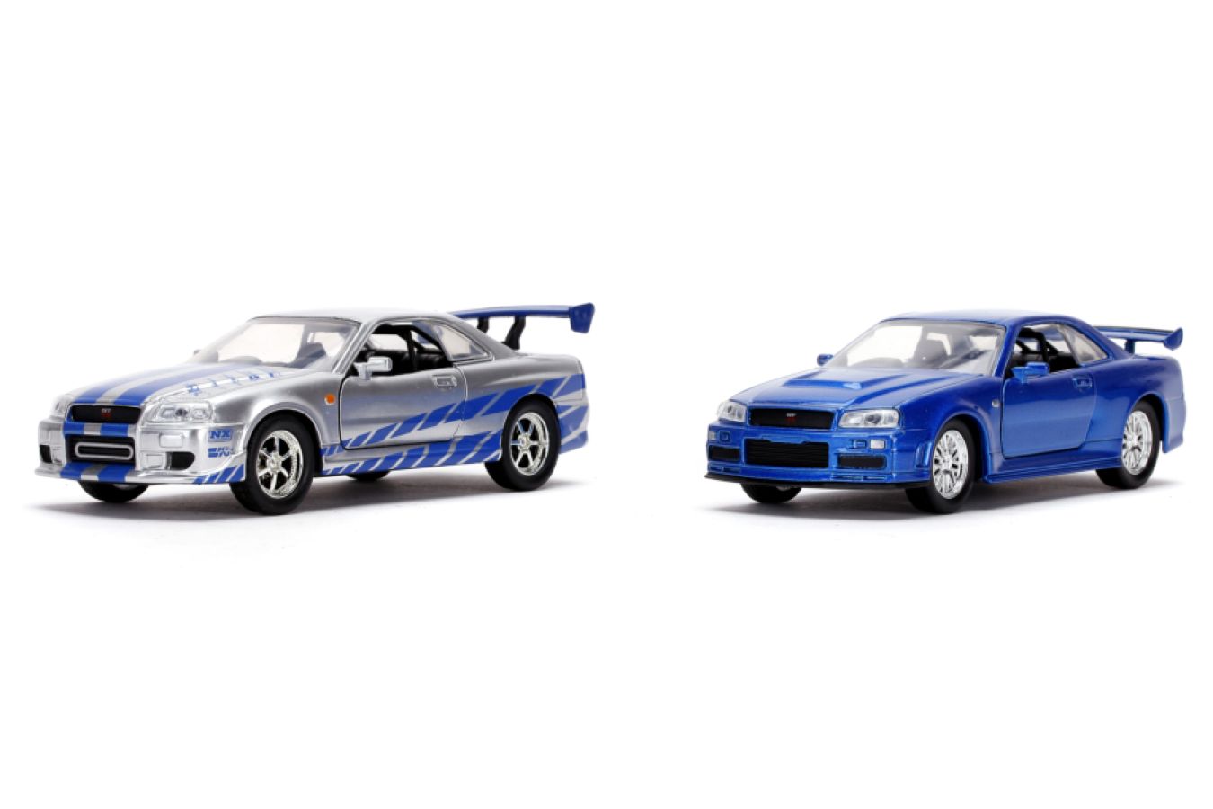 Fast & Furious - Brian's Nissan Skyline GT-R Twin Pack 1:32 Scale
