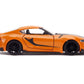 Fast and Furious 9 - 2020 Toyota Supra Metallic Orange 1:32 Scale Hollywood Ride