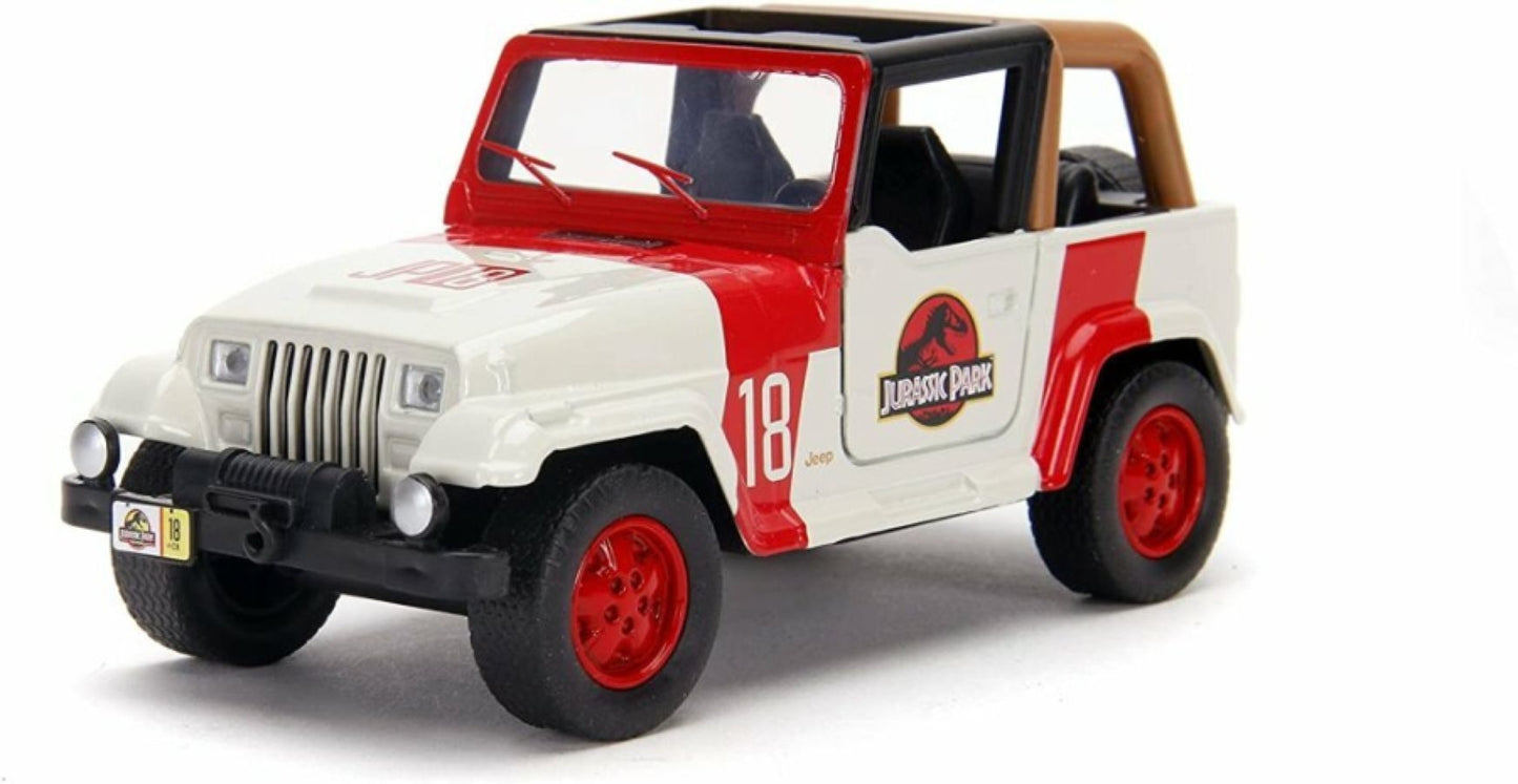 Jurassic World - 1992 Jeep Wrangler 1:32 Scale Hollywood Ride