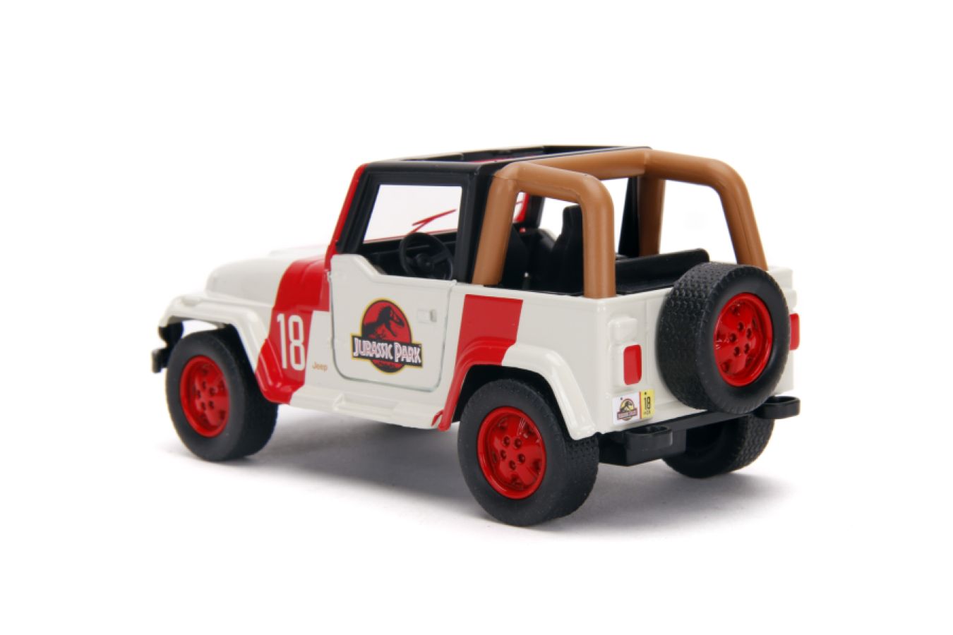 Jurassic World - 1992 Jeep Wrangler 1:32 Scale Hollywood Ride