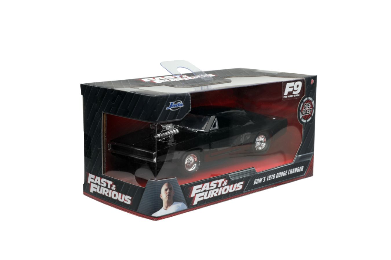 Fast and Furious 9 - 1970 Dodge Charger Black 1:32 Scale Hollywood Ride