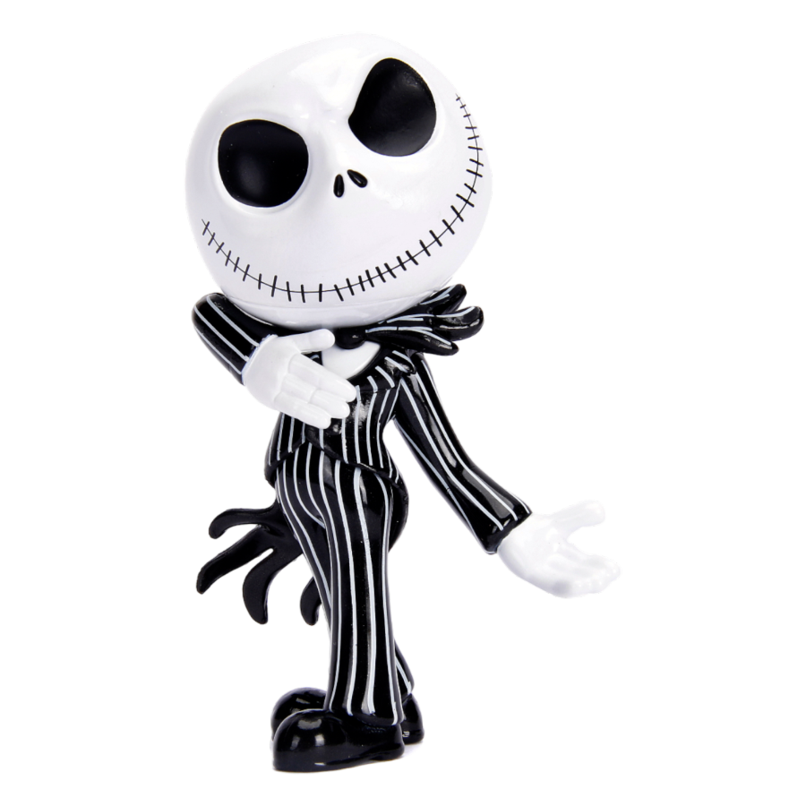 NBX - Jack Skellington Glow-in-the-dark 4" Diecast MetalFig