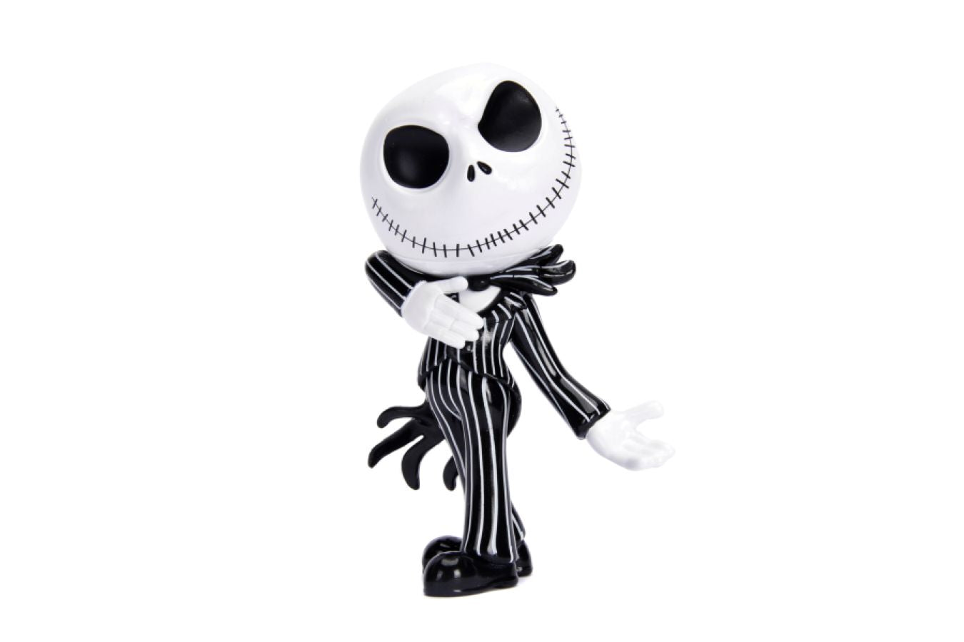 NBX - Jack Skellington Glow-in-the-dark 4" Diecast MetalFig