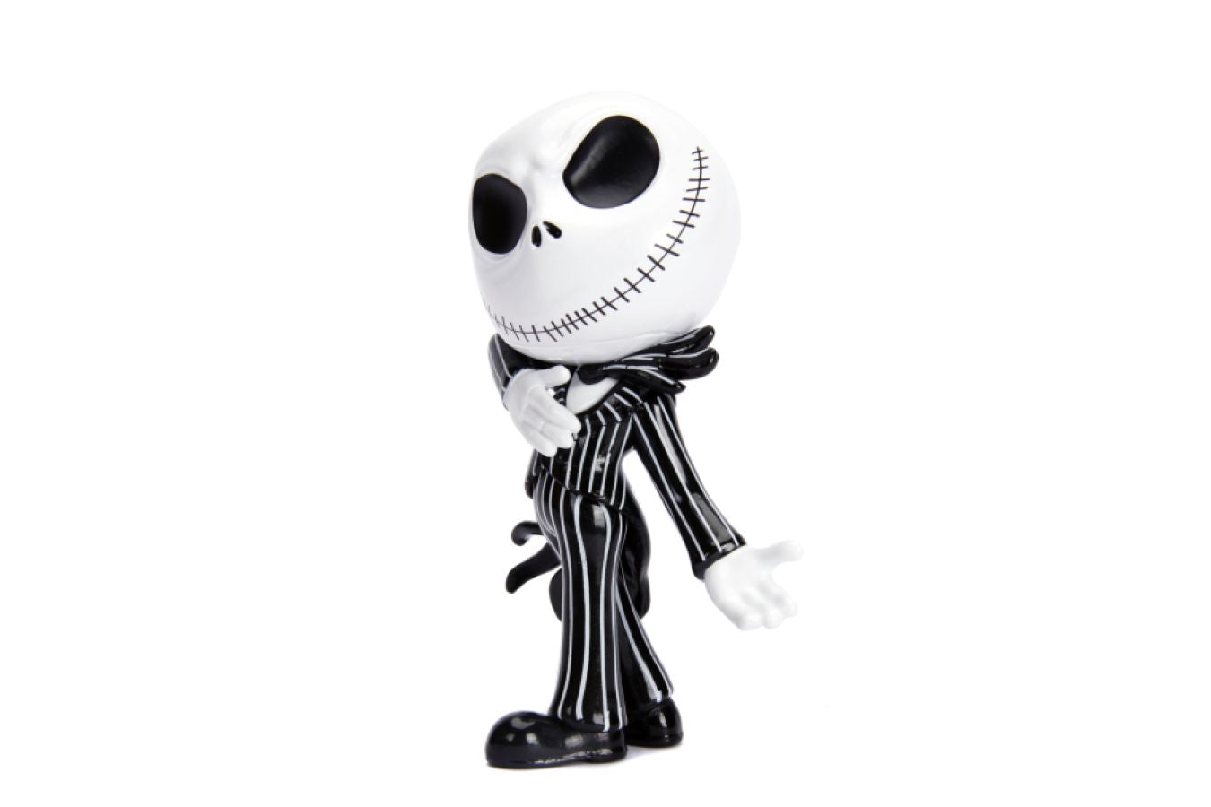 NBX - Jack Skellington Glow-in-the-dark 4" Diecast MetalFig