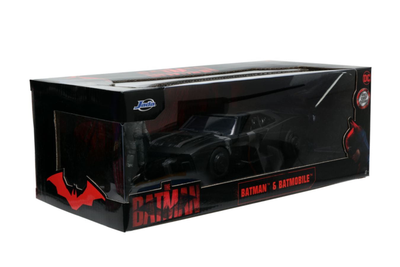 The Batman - Batmobile with Batman 1:24 Scale Hollywood Ride