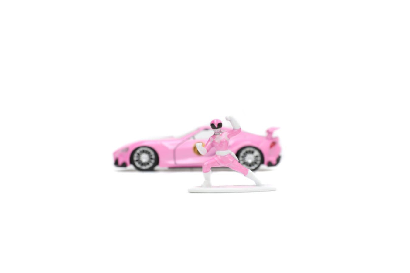 Power Rangers - Toyota FT-1 with Pink Ranger 1:32 Scale