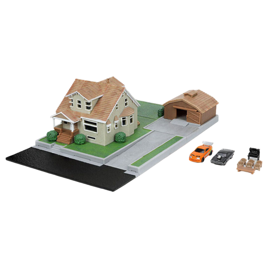 Fast and Furious - Dom's House NanoScene with 2 Vehicles