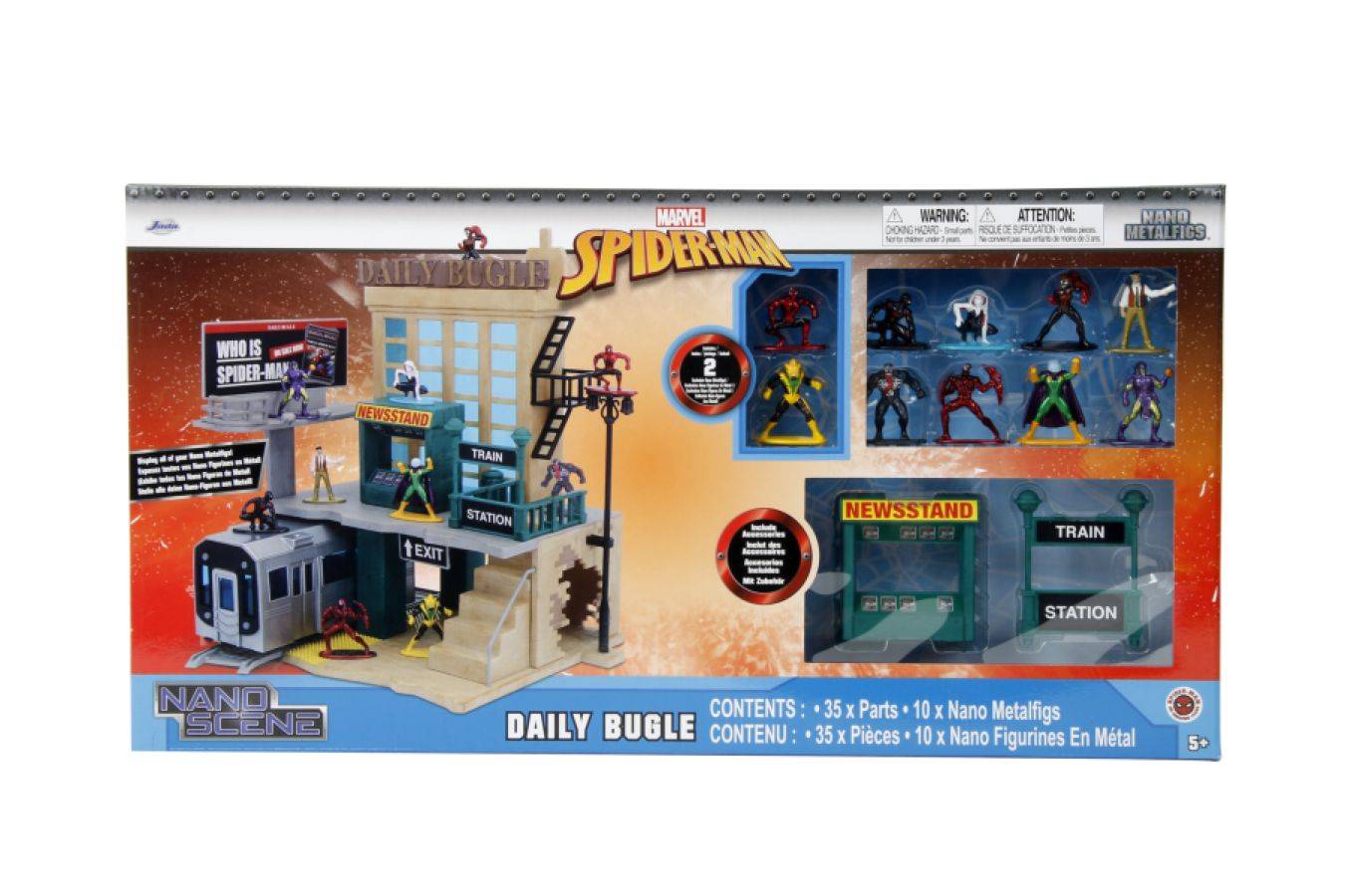 Spider-Man (comics) - New York City Deluxe Nano Scene Exclusive
