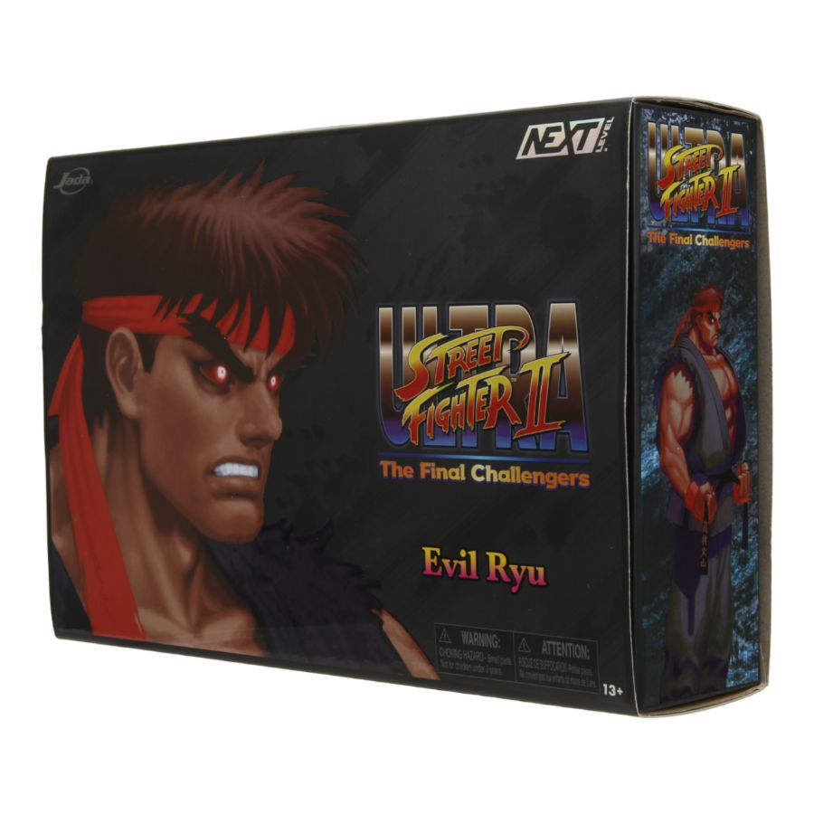 Street Fighter - Evil Ryu SDCC 2023 Exclusive Deluxe 6" Figure