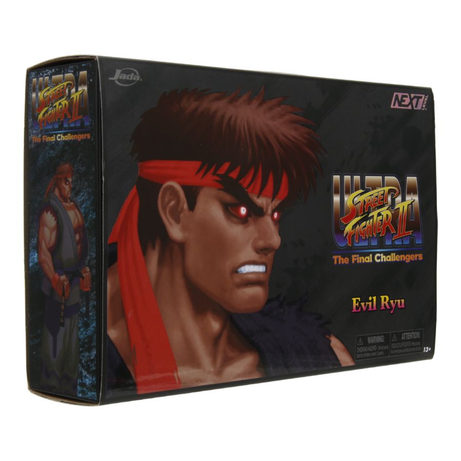 Street Fighter - Evil Ryu SDCC 2023 Exclusive Deluxe 6" Figure